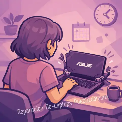 cuanto cuesta reparar tapa de laptop asus en puebla